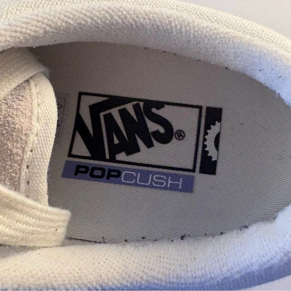 Vans Casual Shoes White‎ Bone Suede Sneakers US Size Men 6.5 Women 8 500264 BMX